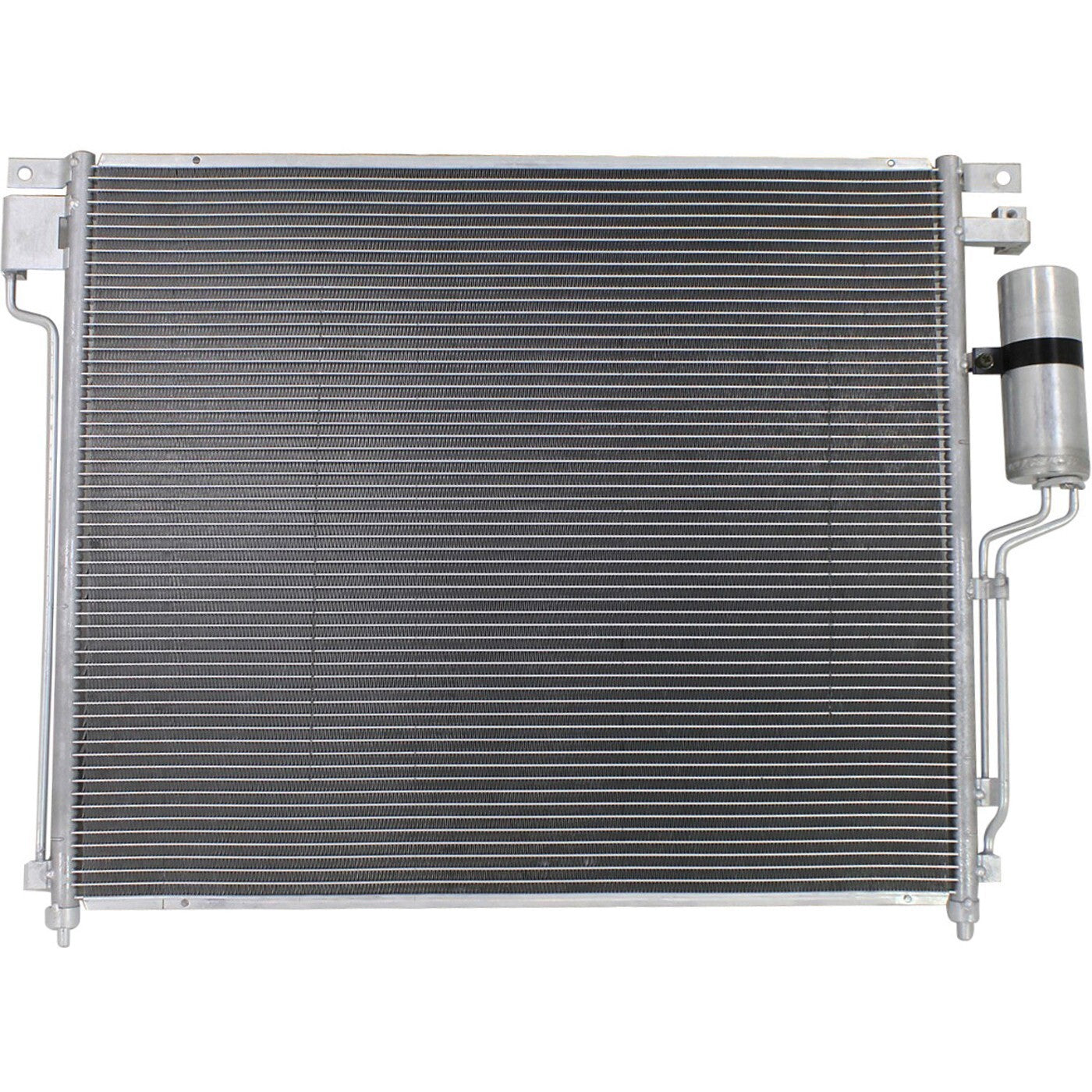 AC Condenser For 2005-12 Nissan Pathfinder 2005-19 Frontier Aluminum With Drier