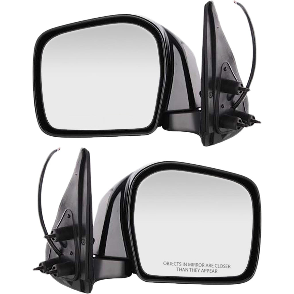Power Mirror Set For 2001-2004 Toyota Tacoma Primed Manual Folding