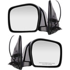Power Mirror Set For 2001-2004 Toyota Tacoma Primed Manual Folding