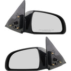 Set Of 2 Mirror Power For 2007-2010 Hyundai Sonata Left Right Heated Paintable
