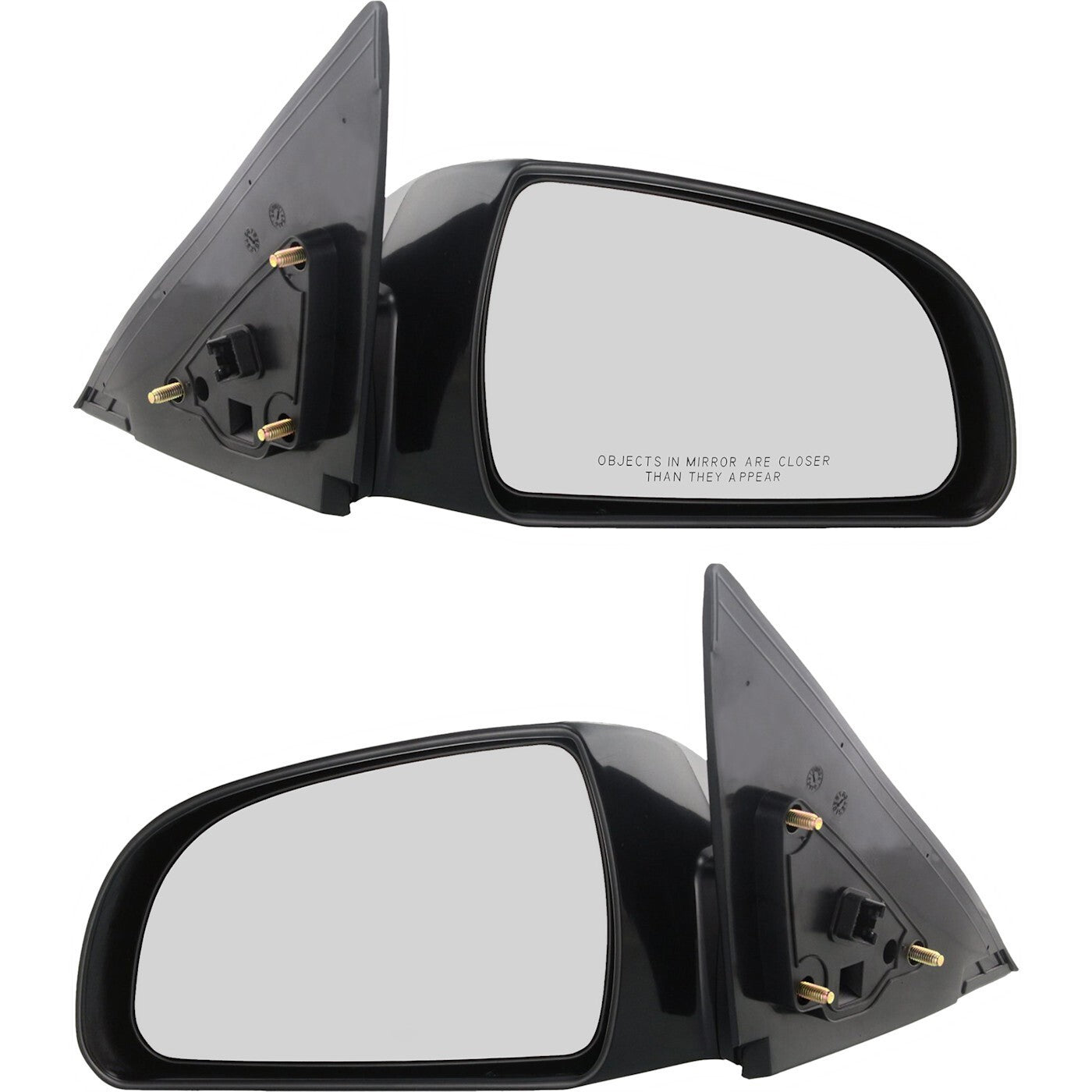 Set Of 2 Mirror Power For 2007-2010 Hyundai Sonata Left Right Heated Paintable