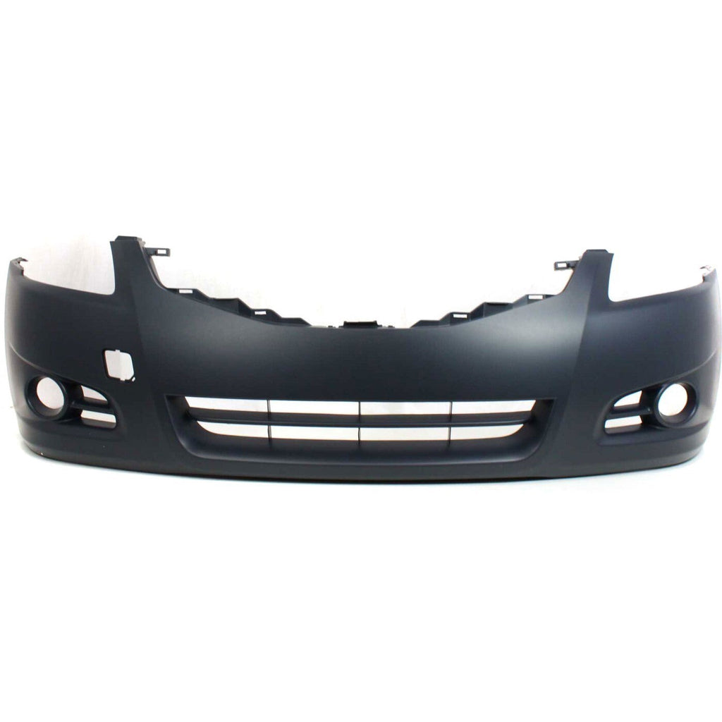 Front Bumper Cover Primed For 2010 2011 2012 Nissan Altima Sedan
