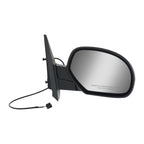 Mirror For 2007-13 Chevrolet Silverado 1500 GMC Sierra 1500 Right Textured Black