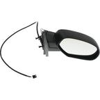 Mirror For 2007-13 Chevrolet Silverado 1500 GMC Sierra 1500 Right Textured Black