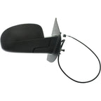 Mirror For 2007-13 Chevrolet Silverado 1500 GMC Sierra 1500 Right Textured Black