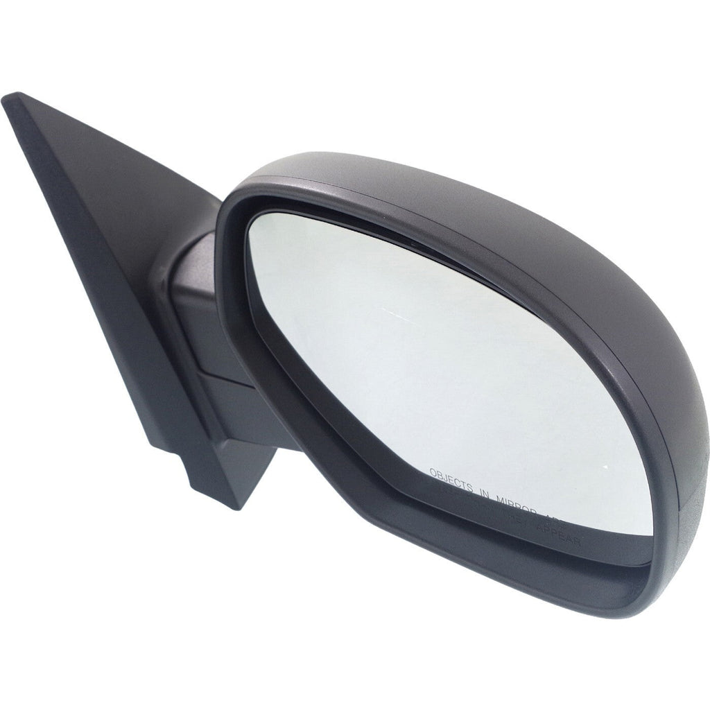 Manual Mirror For 2007-2013 Chevrolet Silverado 1500 Right Manual Fold Textured