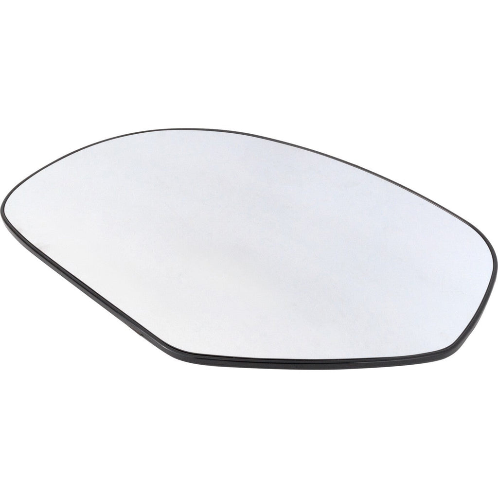Mirror Glass For 2007-2013 Chevy Silverado 1500 Heated Flat Left - backing plate