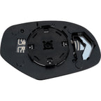 Mirror Glass For 2007-2013 Chevy Silverado 1500 Heated Flat Left - backing plate
