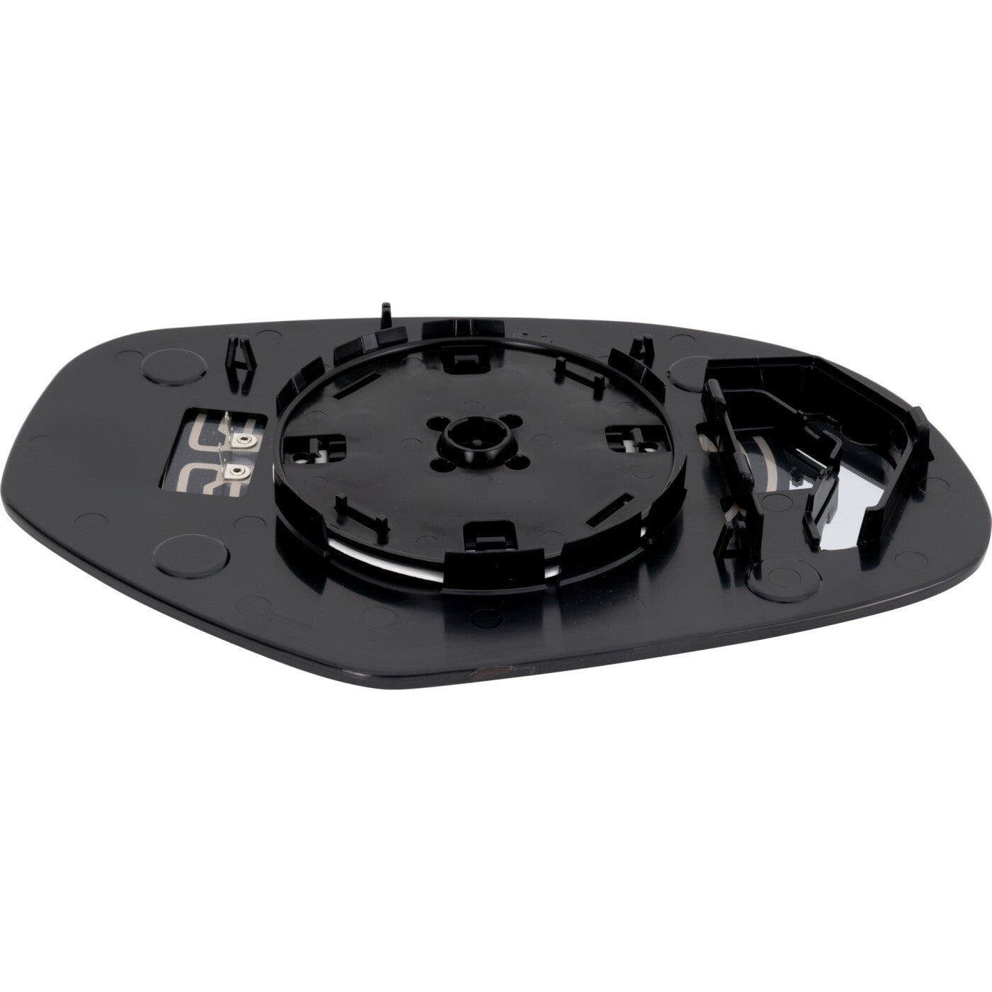 Mirror Glass For 2007-2013 Chevy Silverado 1500 Heated Flat Left - backing plate