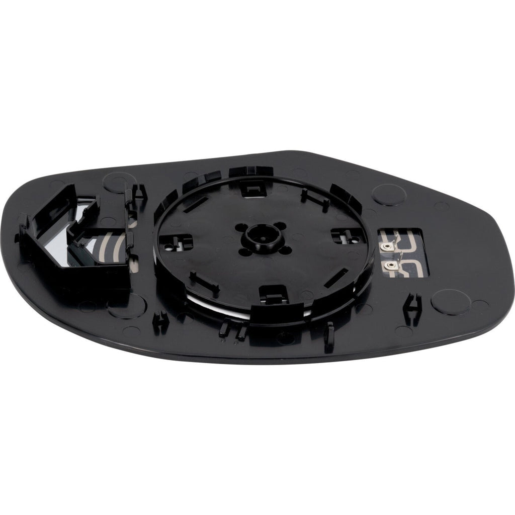 Mirror Glass For 2007-2013 Chevy Silverado 1500 Heated Flat Left - backing plate
