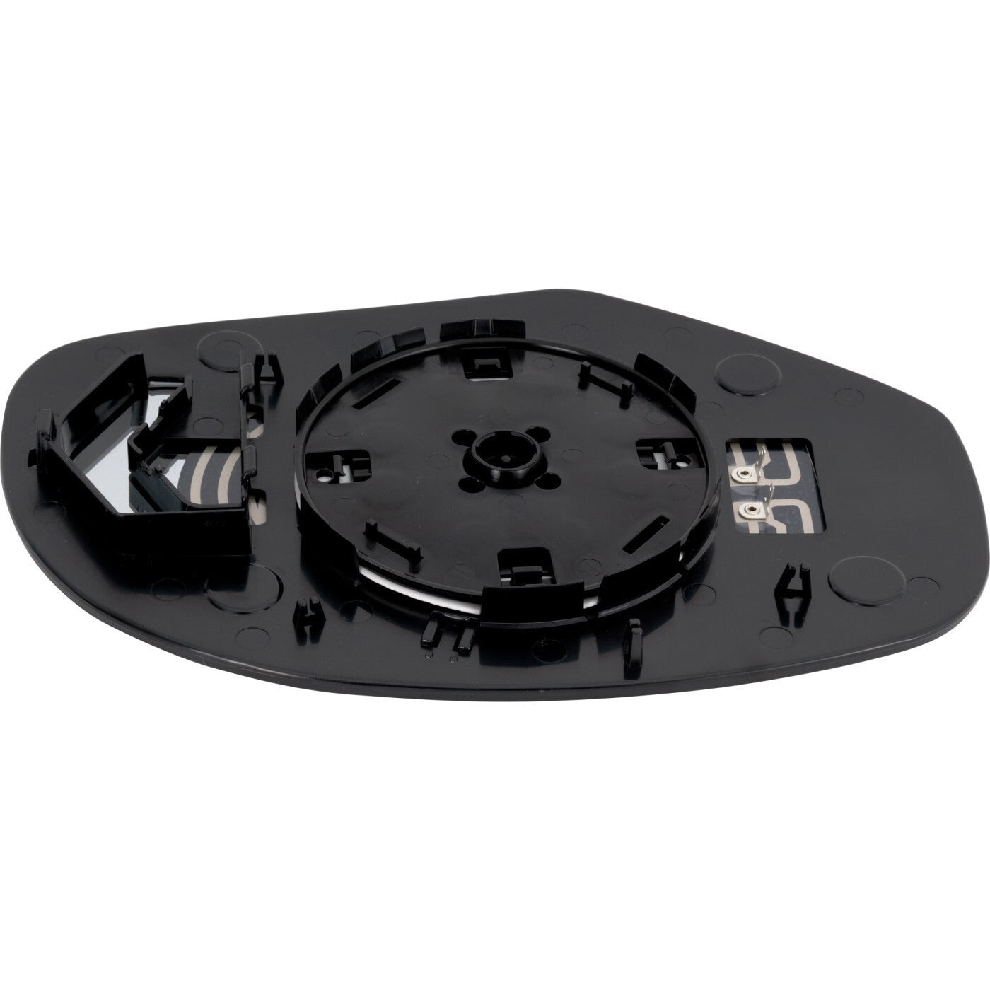 Mirror Glass For 2007-2013 Chevy Silverado 1500 Heated Flat Left - backing plate