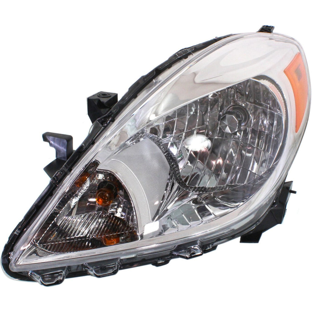 Halogen Headlight Set For 2012-2014 Nissan Versa LH and RH Side with Bulbs Sedan