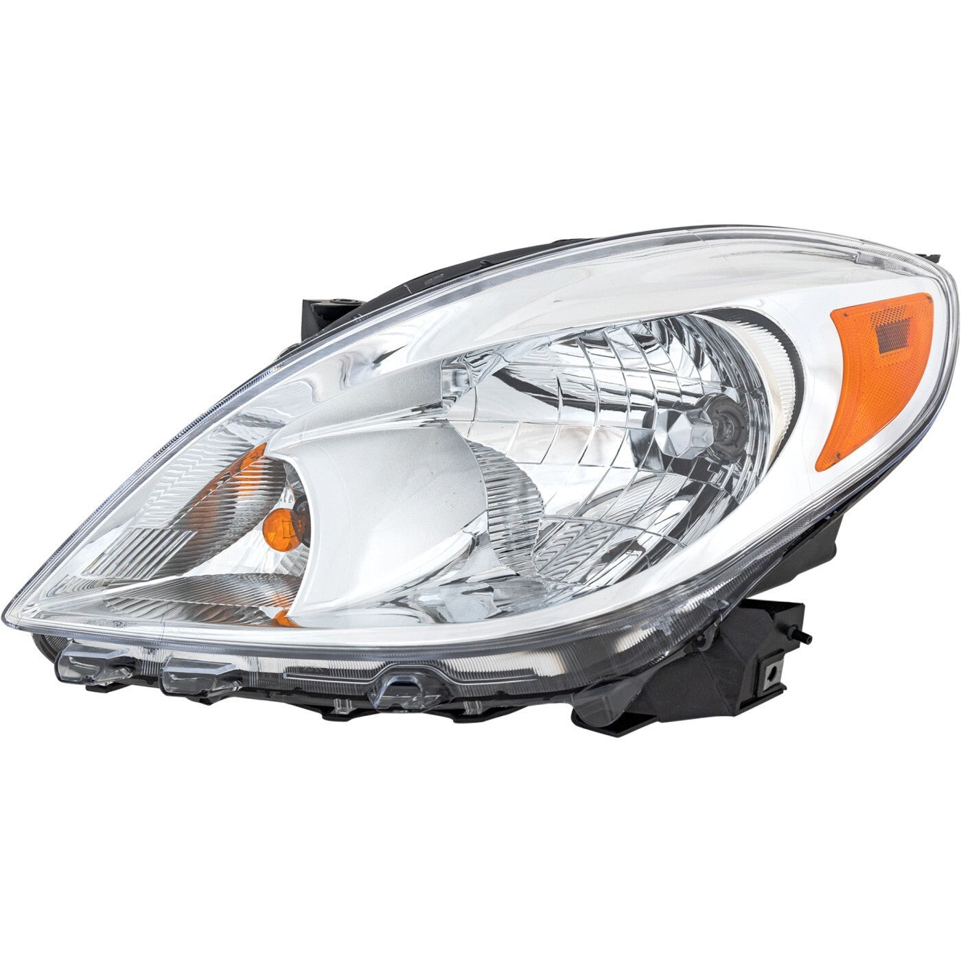 Halogen Headlight Set For 2012-2014 Nissan Versa LH and RH Side with Bulbs Sedan