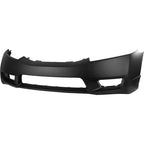 Front Bumper Cover and Grille Kit For 2009-2011 Honda Civic Sedan Primed