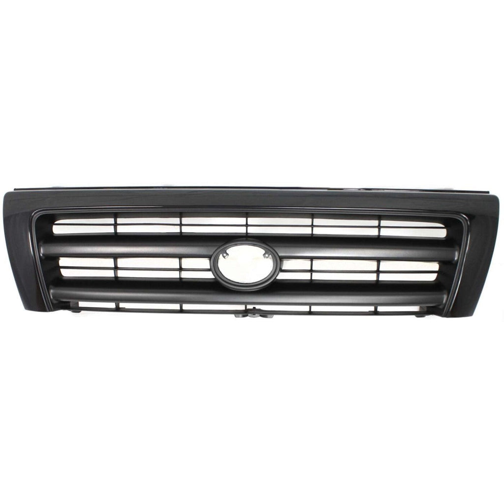 Grille For 1998-2000 Toyota Tacoma Plastic Black Shell and Insert 5310004110C0