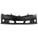 Front Bumper Cover For 2012 2013 2014 Toyota Camry SE / SE Sport Primed Plastic