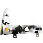 Headlight Kit For 25-04 Ford F-250 Super Duty Excursion w/ Corner Lights LH & RH