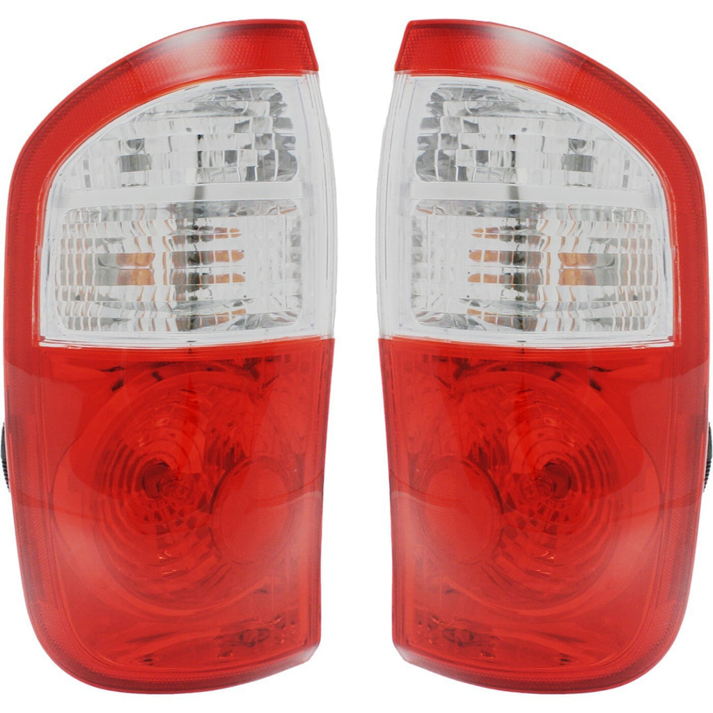 Tail Light Set For 2004-2006 Toyota Tundra Fleetside 4 Door Double Cab Halogen
