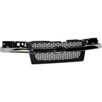 Grille Assembly Textured Dark Gray 2 Piece Design For 2004-12 CHEVROLET COLORADO