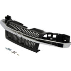 Grille Assembly Textured Dark Gray 2 Piece Design For 2004-12 CHEVROLET COLORADO