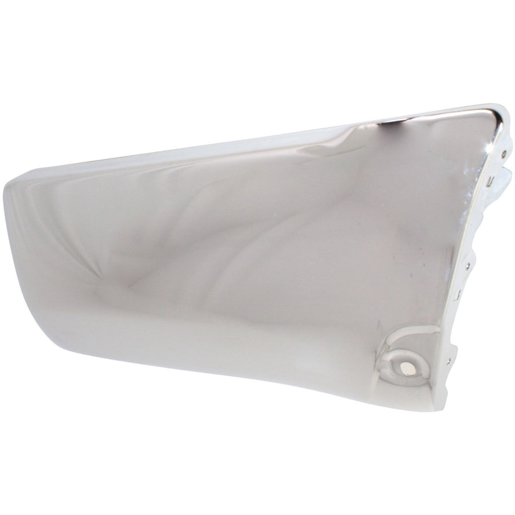 Bumper End Cap For 1996-2002 Toyota 4Runner Rear Right Side Chrome Steel