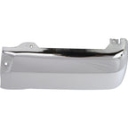 Bumper End Cap For 1996-2002 Toyota 4Runner Rear Right Side Chrome Steel