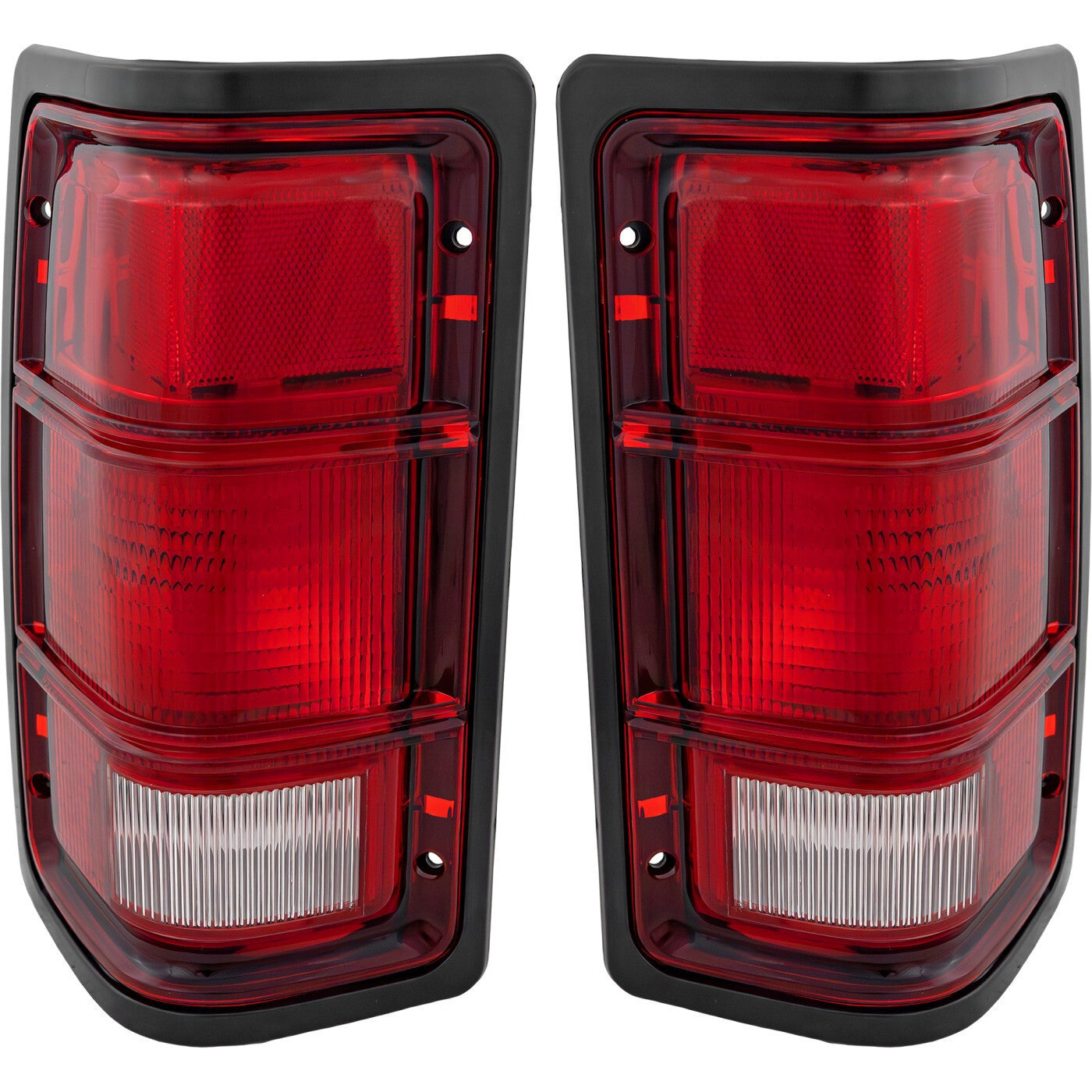 Tail Light Set For 1987-1996 Dodge Dakota Driver and Passenger Side Halogen