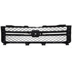 Grille Assembly For 2011-14 Silverado 2500 HD Silverado 3500 HD Black and Chrome
