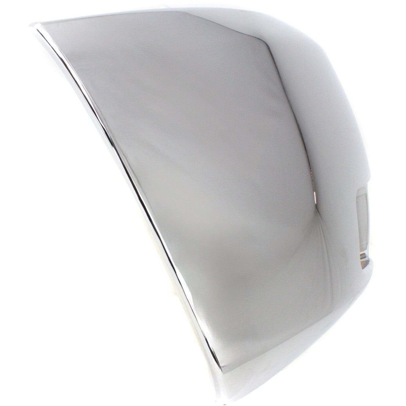 Bumper End Cap Set For 07-12 Chevrolet Silverado 2500 HD 3500 HD Chrome Front