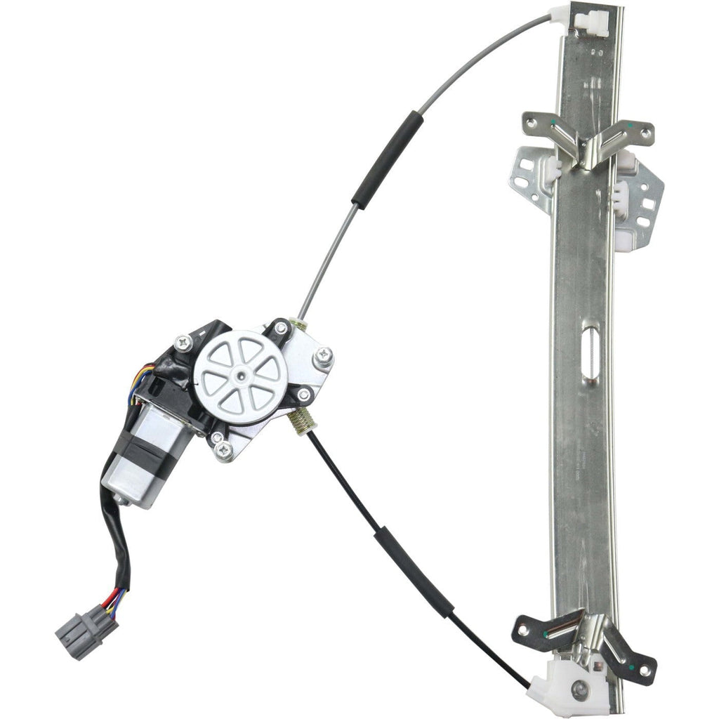Power Window Regulator For 03-07 Honda Accord Front LH w/ Motor Sedan HO1350109