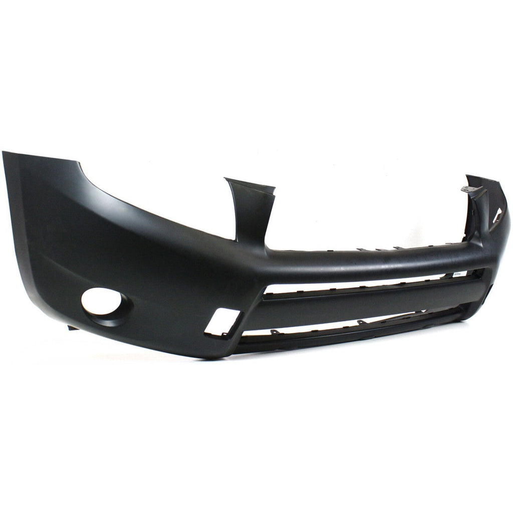 Bumper Cover For 2006-2008 Toyota RAV4 Front Plastic Primed with Fog Light Holes