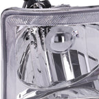 LH RH Headlights For Ford Ranger 2001-2011 Halogen w/ Bulb/s w/ Turn Signal Bulb