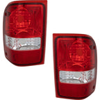 Tail Light Set For 06-11 Ford Ranger Pickup Left & Right 6L5Z13404A 6L5Z13405AA