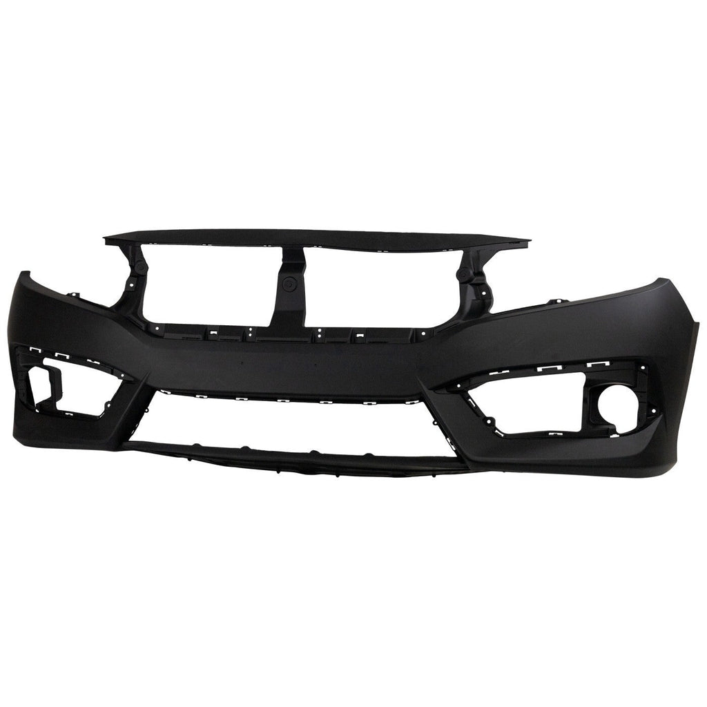 Front Bumper Cover For 16-18 Honda Civic Si Model USA Built Vehicle Coupe Sedan