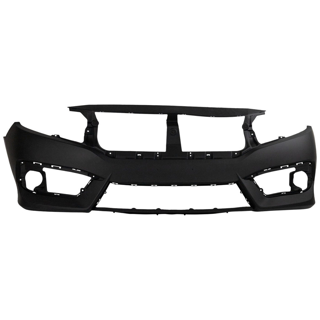 Front Bumper Cover For 16-18 Honda Civic Si Model USA Built Vehicle Coupe Sedan