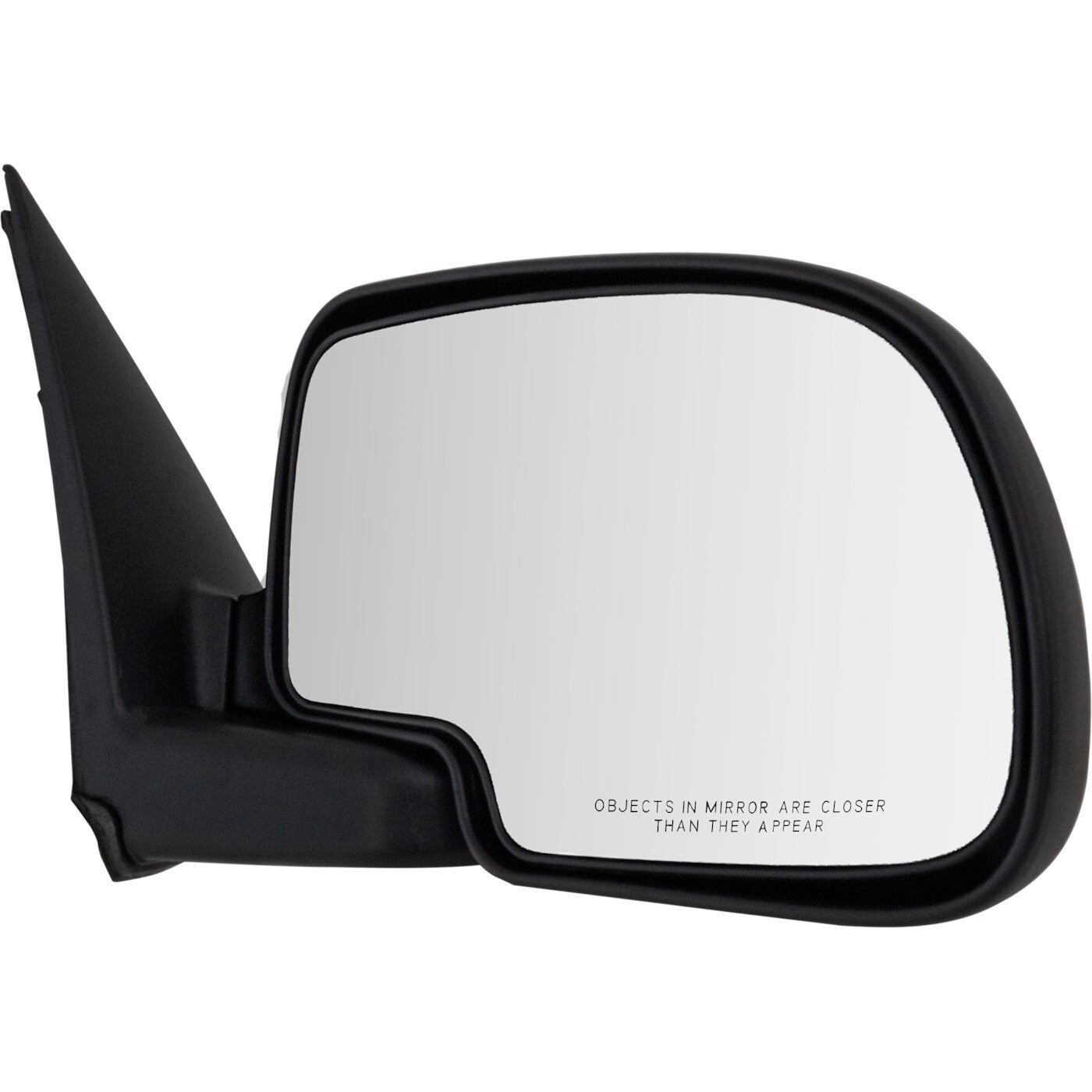 Mirrors Set For 1999-2006 Chevrolet Silverado 1500 Black Manual Glass Adjust