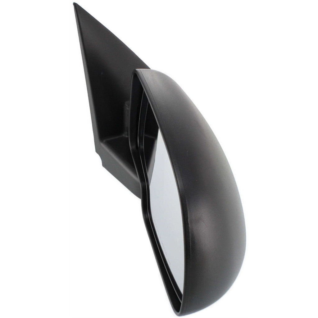 Mirrors Set For 1999-2006 Chevrolet Silverado 1500 Black Manual Glass Adjust