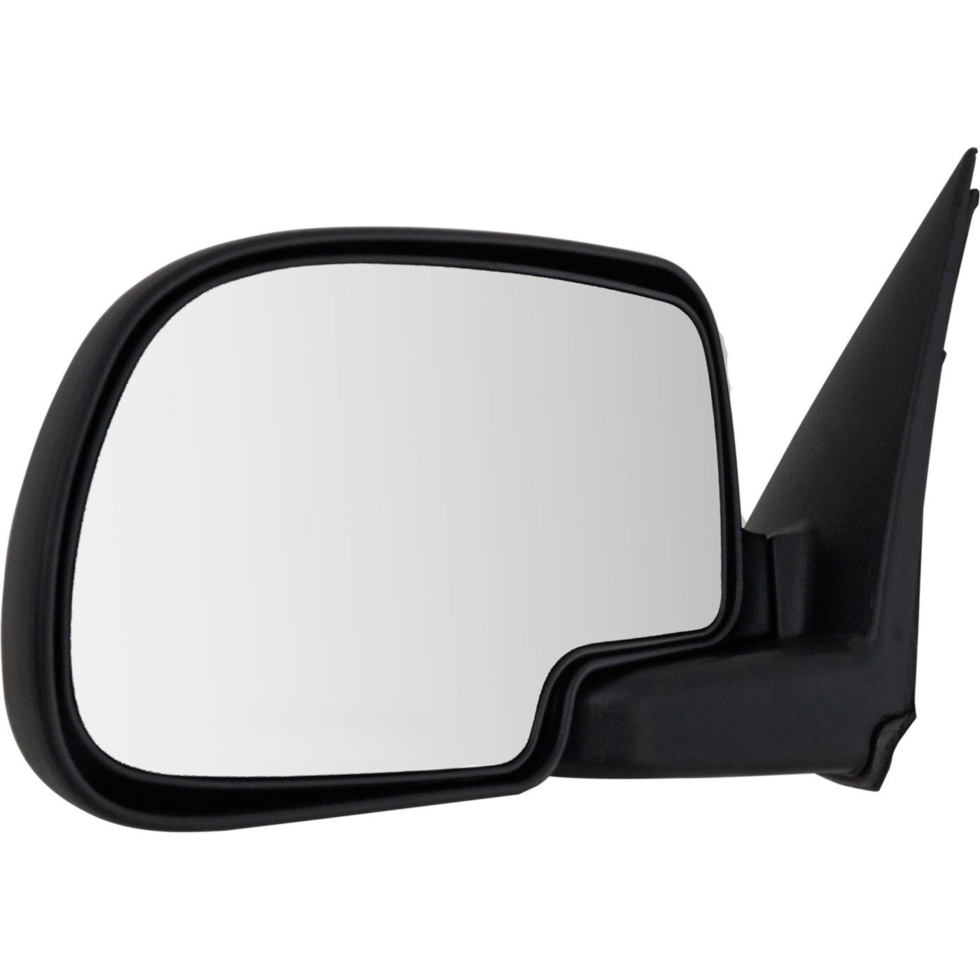 Mirrors Set For 1999-2006 Chevrolet Silverado 1500 Black Manual Glass Adjust
