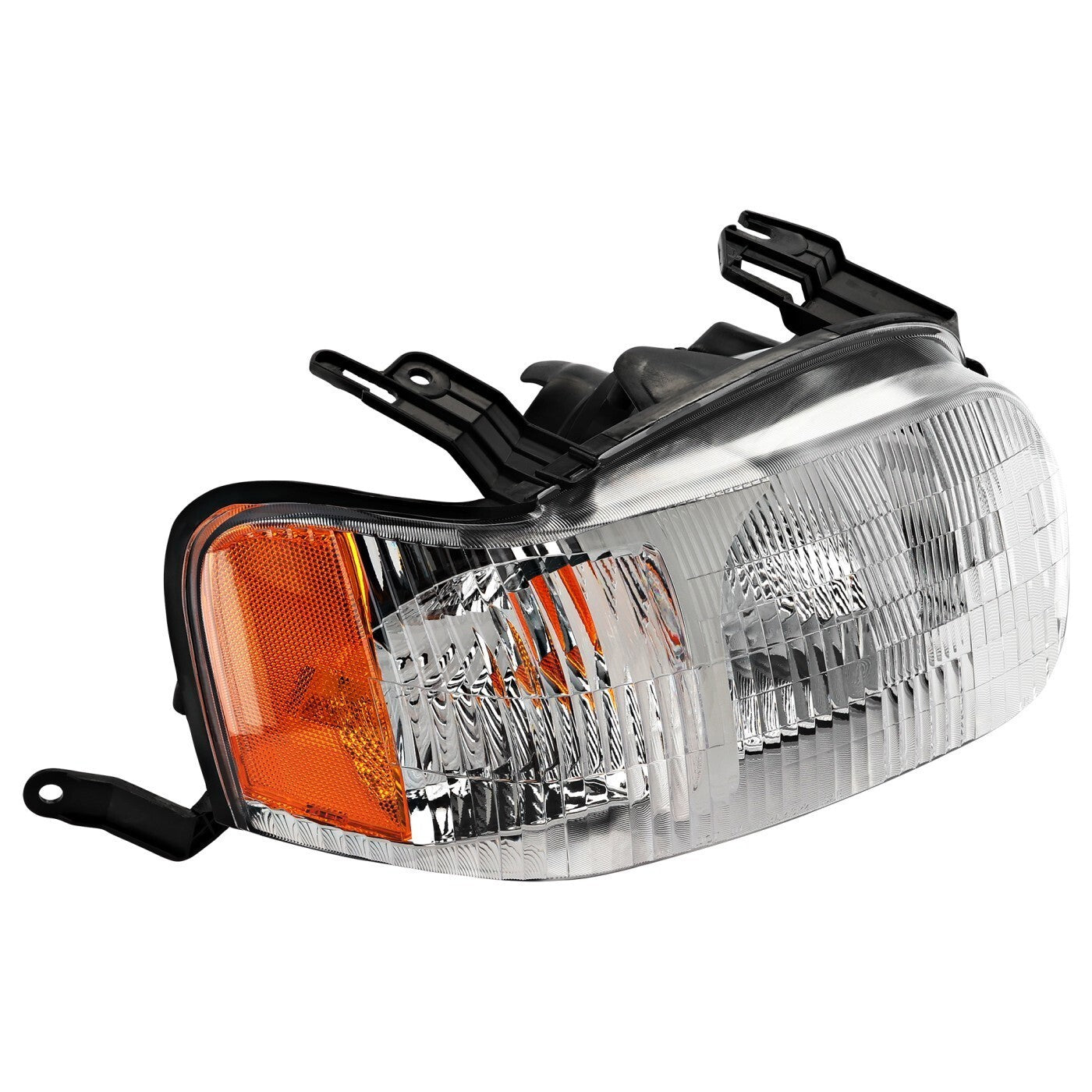 Driver and Passenger Side Headlights For Ford Escape 2001-2004 Halogen w/ Bulb/s