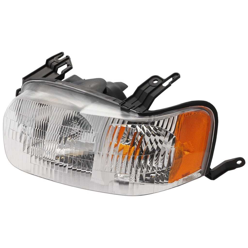 Driver and Passenger Side Headlights For Ford Escape 2001-2004 Halogen w/ Bulb/s