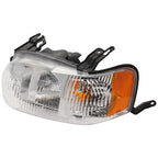 Driver and Passenger Side Headlights For Ford Escape 2001-2004 Halogen w/ Bulb/s