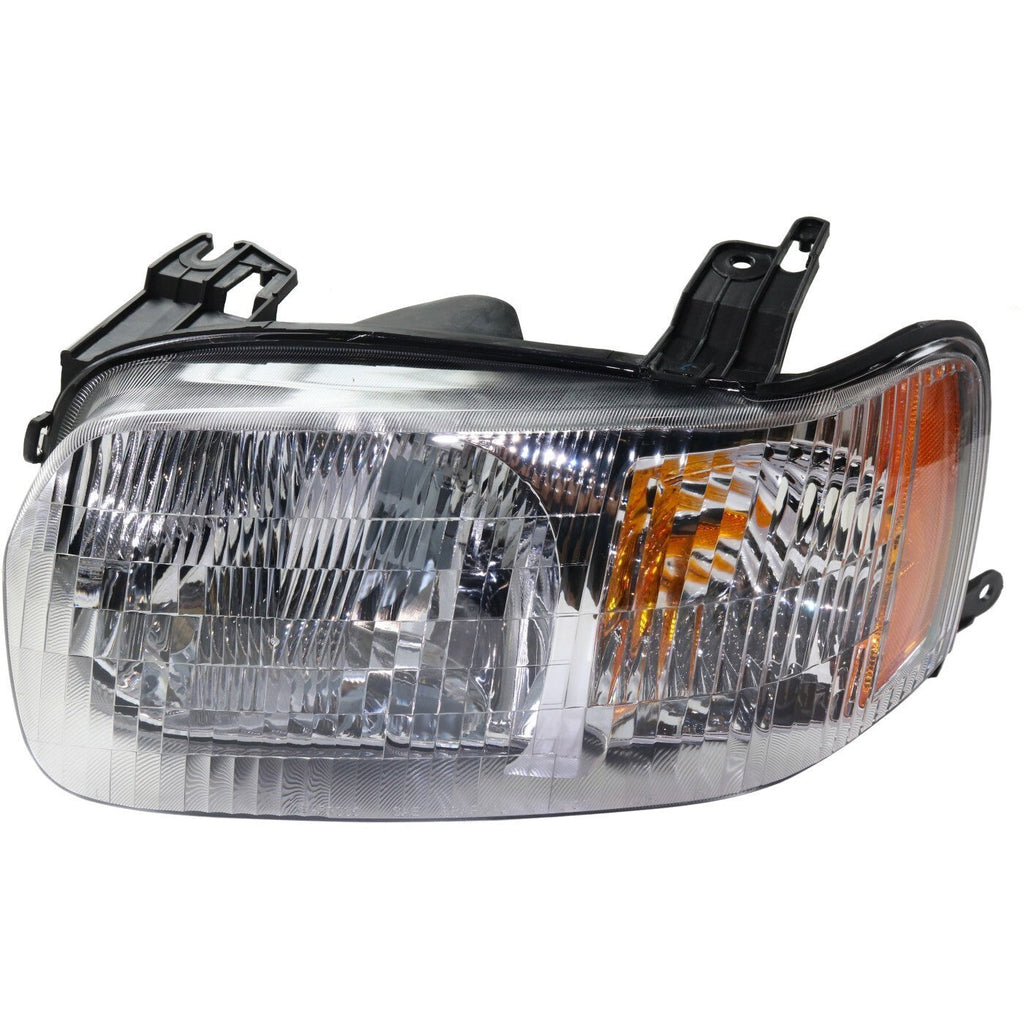 Driver and Passenger Side Headlights For Ford Escape 2001-2004 Halogen w/ Bulb/s