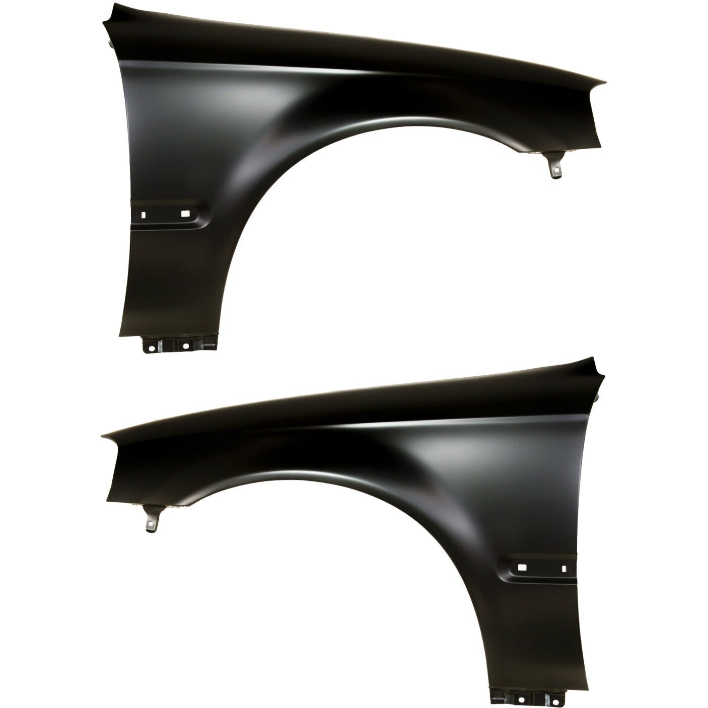 Fender For 99-2000 Honda Civic Set of 2 Front Driver & Passenger Primed Steel