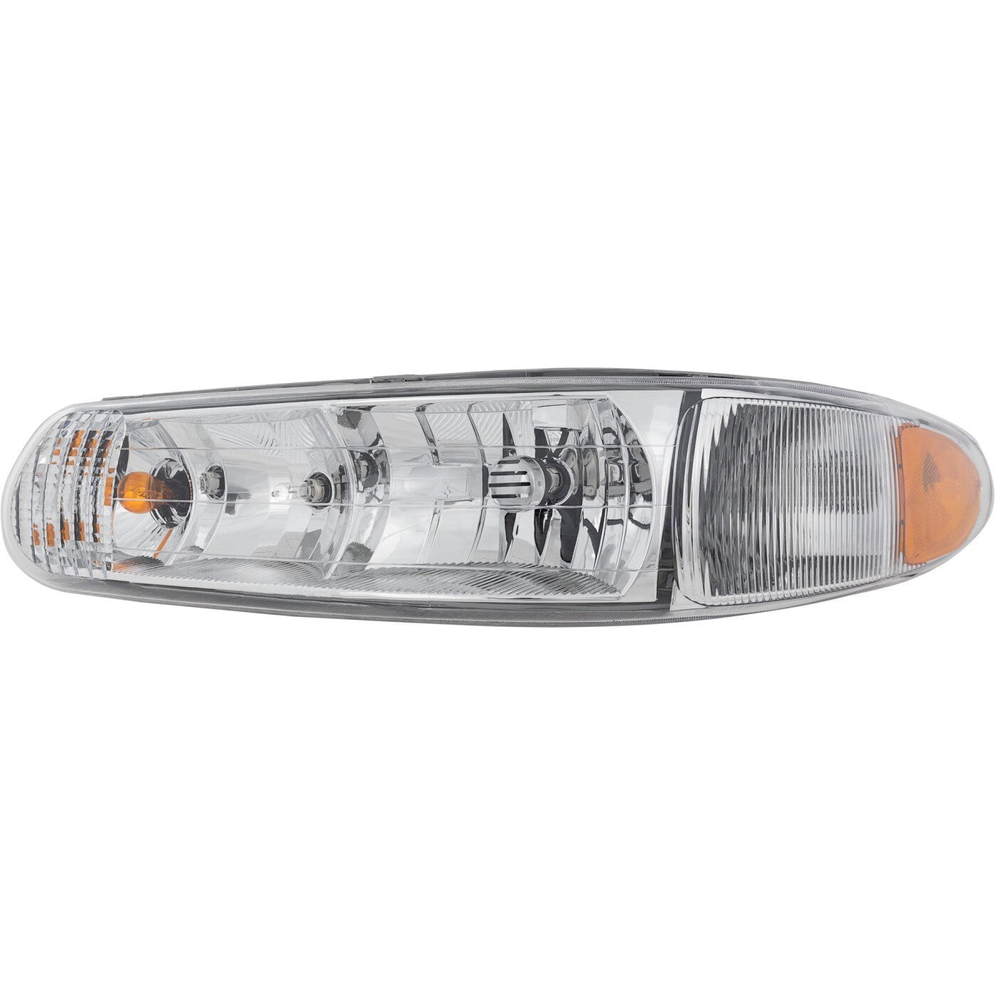 Left & Right Headlight For Buick Century 1997-2005 Halogen w/ Corner Light Bulb