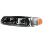 Left & Right Headlight For Buick Century 1997-2005 Halogen w/ Corner Light Bulb
