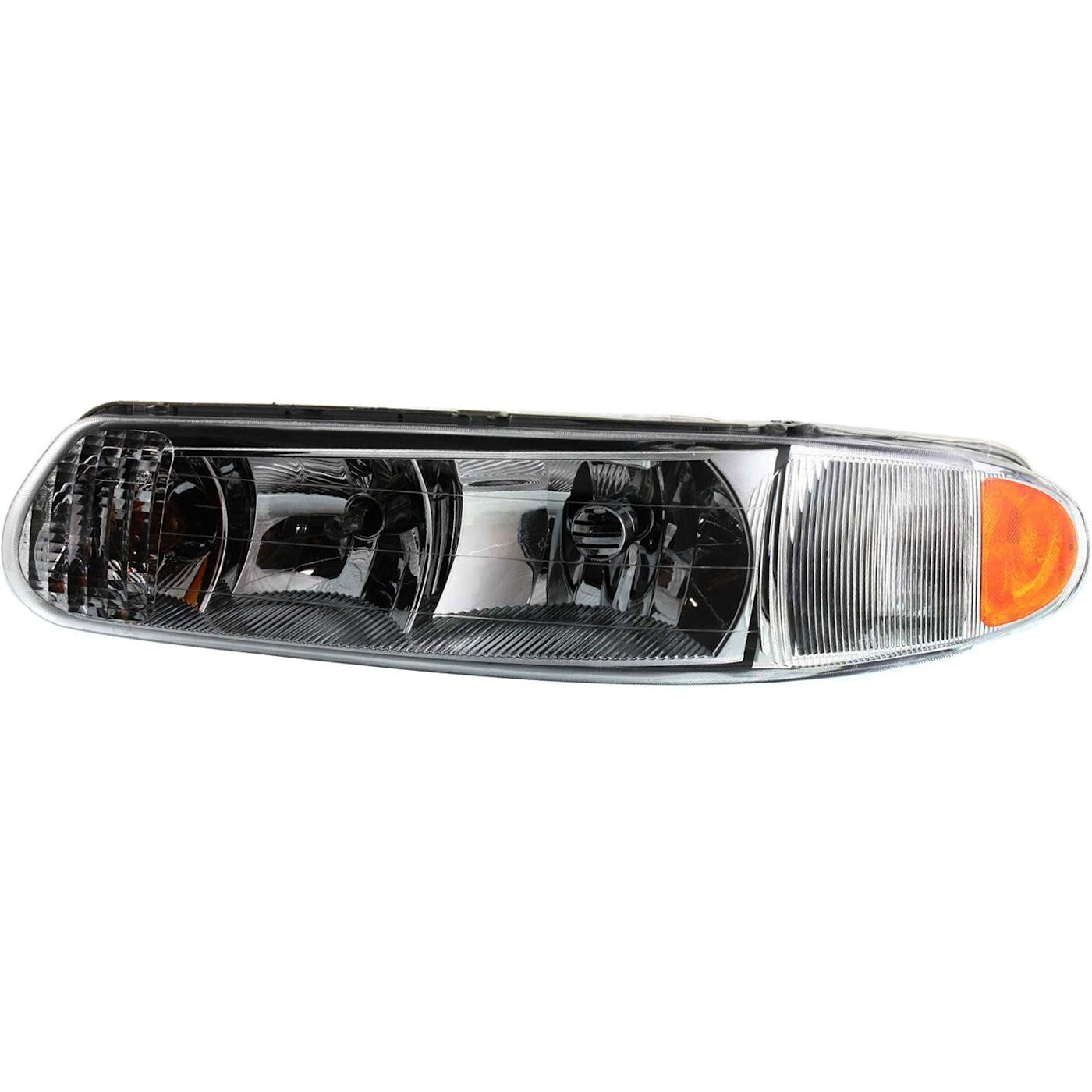 Left & Right Headlight For Buick Century 1997-2005 Halogen w/ Corner Light Bulb