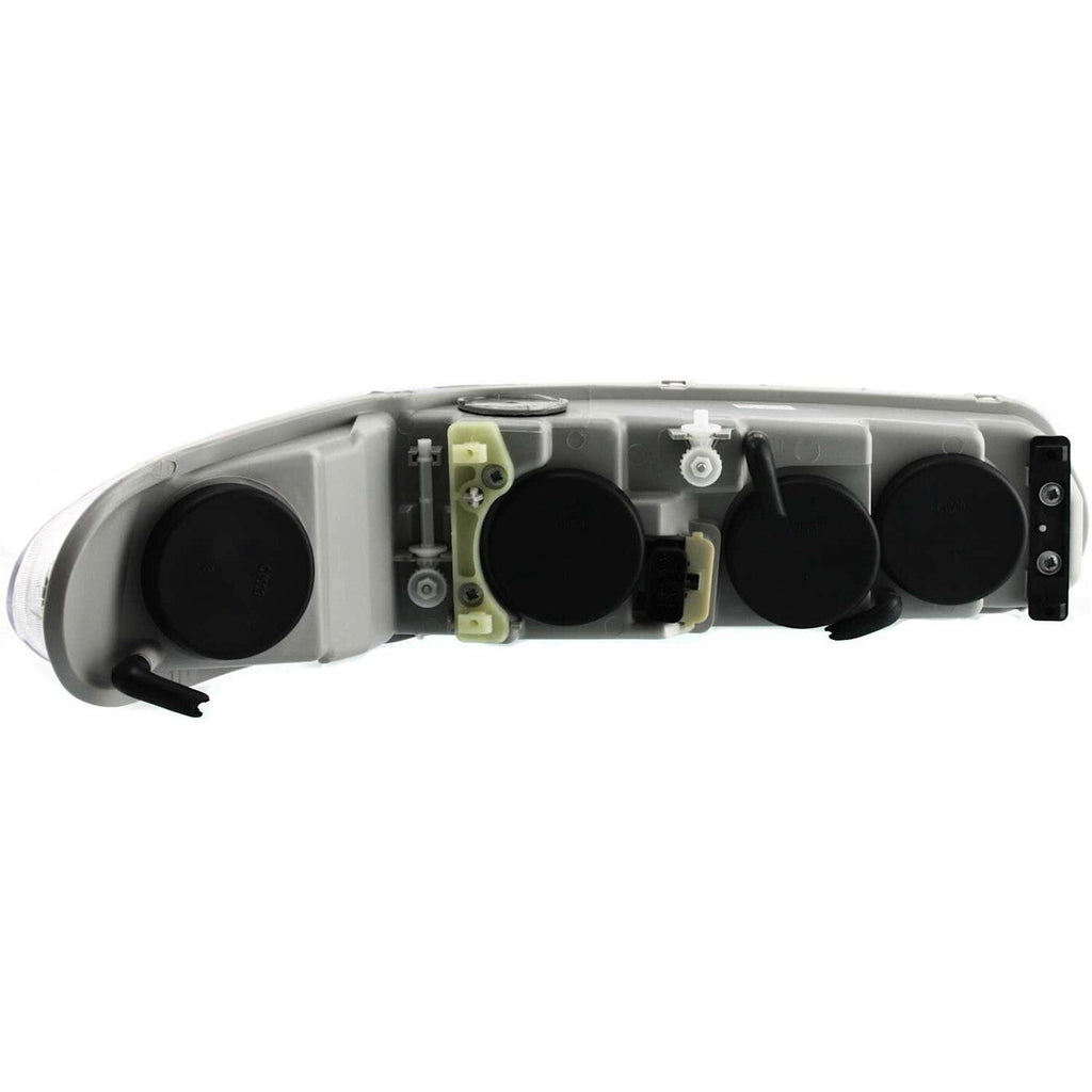 Left & Right Headlight For Buick Century 1997-2005 Halogen w/ Corner Light Bulb