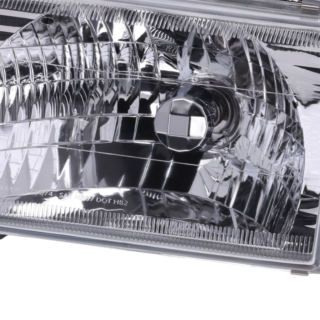 Headlight Assembly Set For 1999-2002 Toyota 4Runner Left Right Side With Bulb