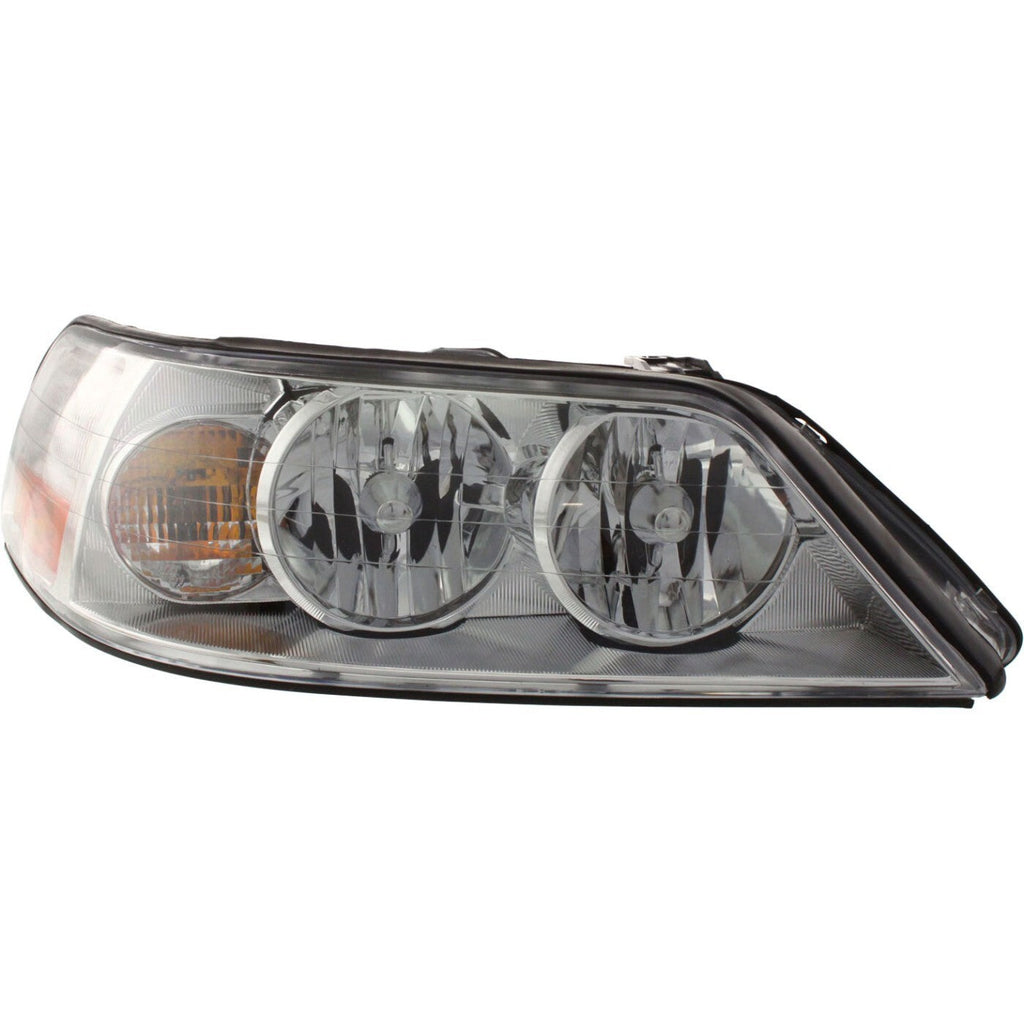 Halogen Headlight Set For 2003-2004 Lincoln Town Car Driver and Passenger Side
