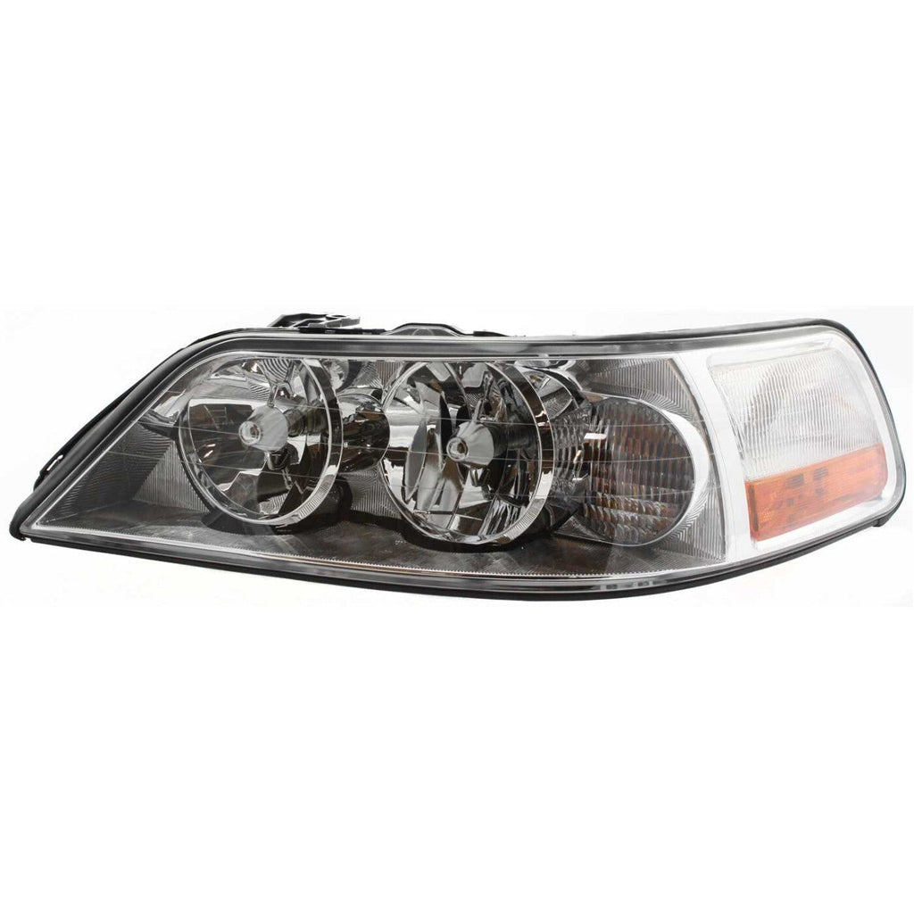 Halogen Headlight Set For 2003-2004 Lincoln Town Car Driver and Passenger Side